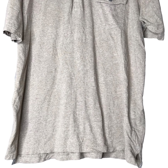 Kuhl Organic Cotton Polo Short Sleeve Wildfibre Button Down Collar Tan Men’s XL - Picture 6 of 15